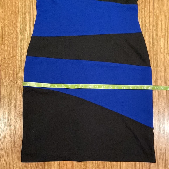 Julia Jordon Black and Blue Dress Size 8 - Picture 14 of 14